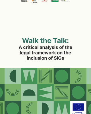 Walk the Talk: A critical analysis of the legal framework on inclusion of special interest groups